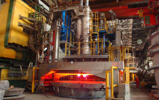 LF精炼炉的结构、特点及工作环境