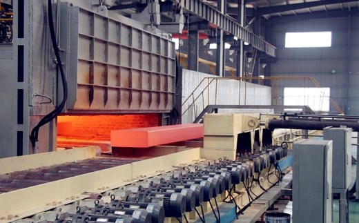 炼钢行业热处理连续炉工艺控制方法